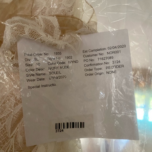 NEVER WORN - Blush by Hayley Paige Bridal Gown - Picture 9 of 9